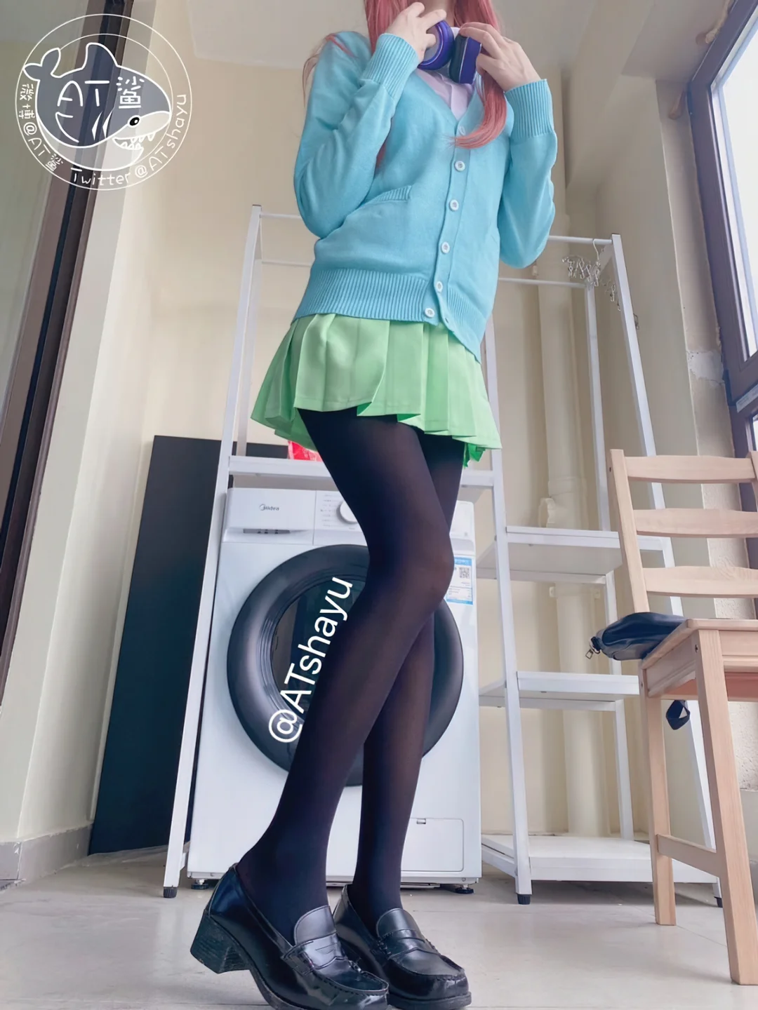 AT鲨 - 五等分的新娘·中野三玖 [47P-69MB] tg@simisebaisi 【丝足阁】025.webp